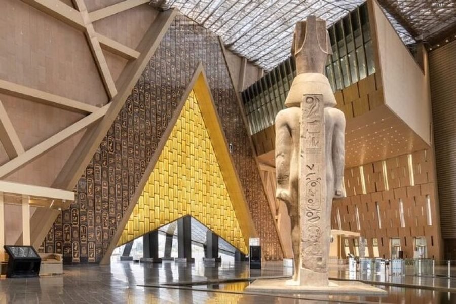 Grand Egyptian Museum & Giza Pyramids Tour from Cairo